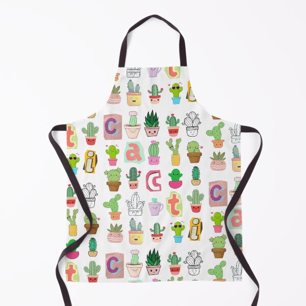 Item preview, Cute Kawaii Cactus Print designed and sold by Thehatinthecat.