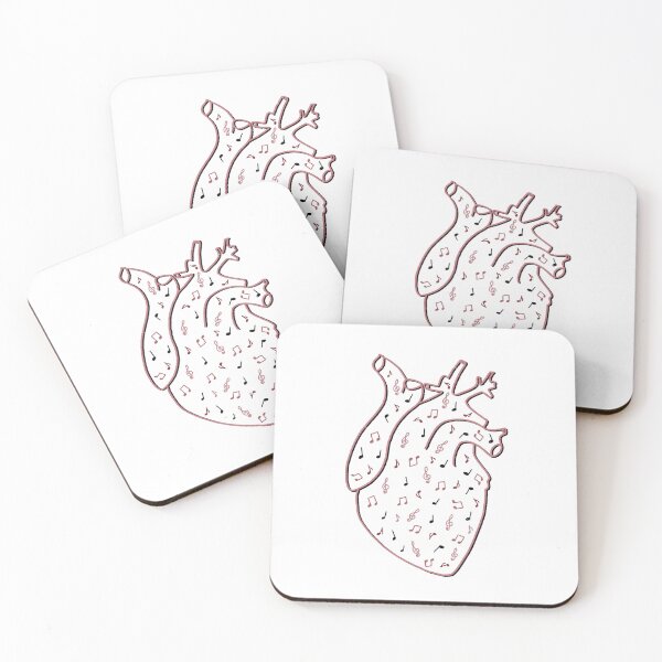 Item preview, Clear Music Lover heart designed and sold by katiemy12.