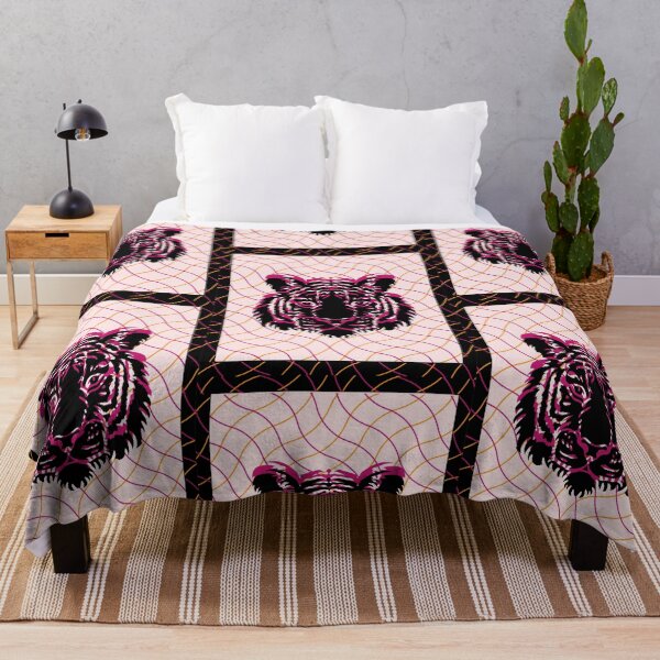 Item preview, Pink Florescent Tiger designed and sold by ASHBooksnThings.