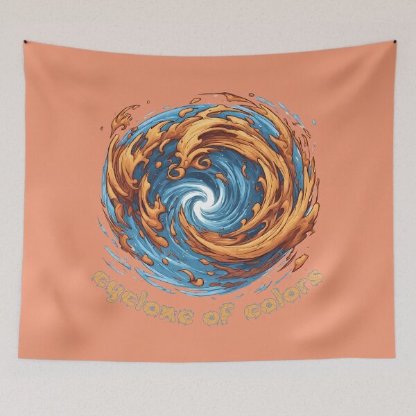 Item preview, Ciclón de Colores. designed and sold by KrisDry.