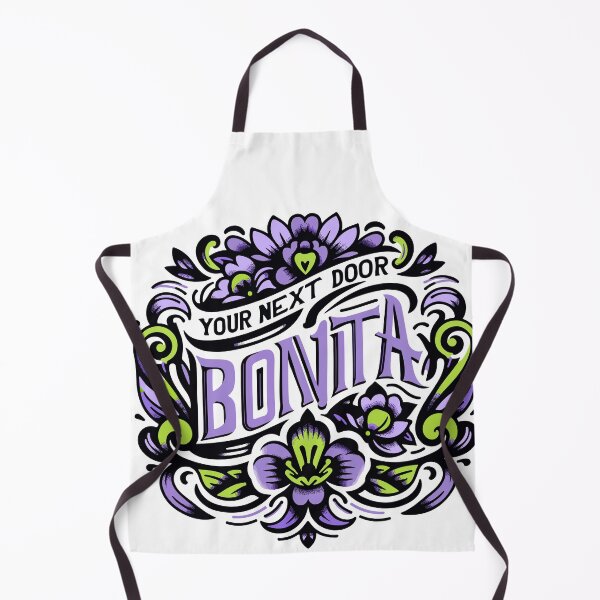 Item preview, Purple and Green Your Next Door Bonita Badge designed and sold by Edgar Ramirez.