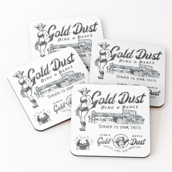 Item preview, Gold Dust Dine and Dance Vintage designed and sold by FizzUpAndBost.
