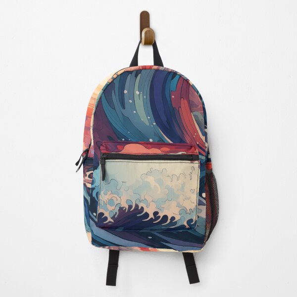 Item preview, colorful ocean waves designed and sold by cold-waves.