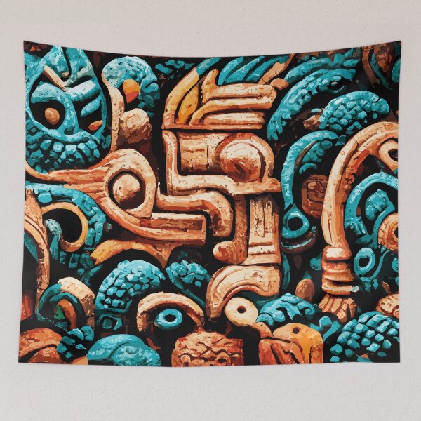 Item preview, Mayan Aztec Architecture designed and sold by Vector Scout Lab.
