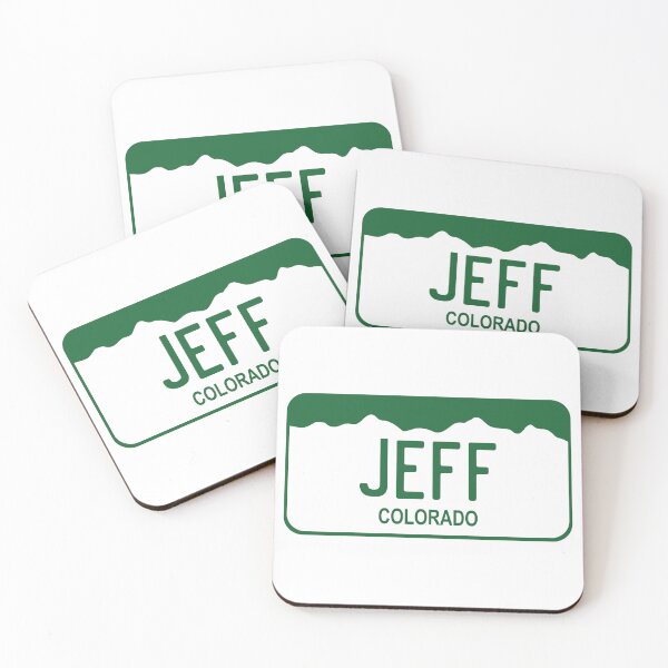 Item preview, Colorado License Plate - Jeff designed and sold by rracheell.