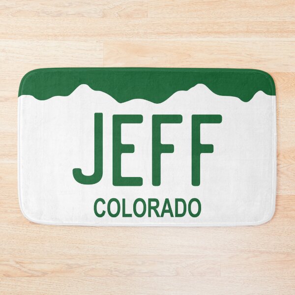 Item preview, Colorado License Plate - Jeff designed and sold by rracheell.