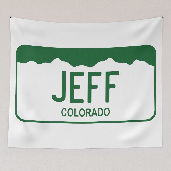 Item preview, Colorado License Plate - Jeff designed and sold by rracheell.