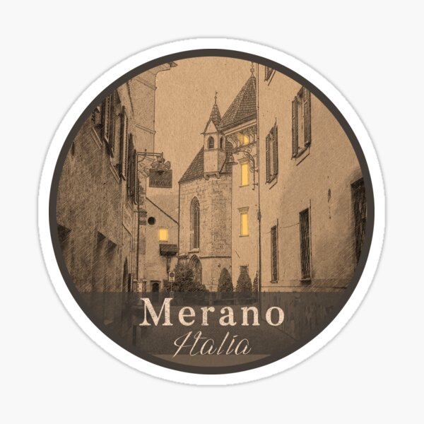 Item preview, Merano Italia sketch stamp designed and sold by InvestingRoad.