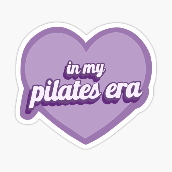 Item preview, Purple in my Pilates era designed and sold by Stickify Stickers.