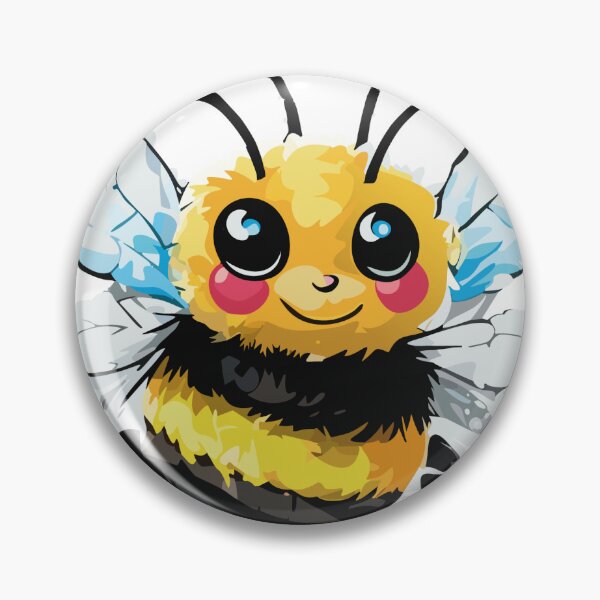 Item preview, Cute little bumble bee cartoon designed and sold by smileykty.