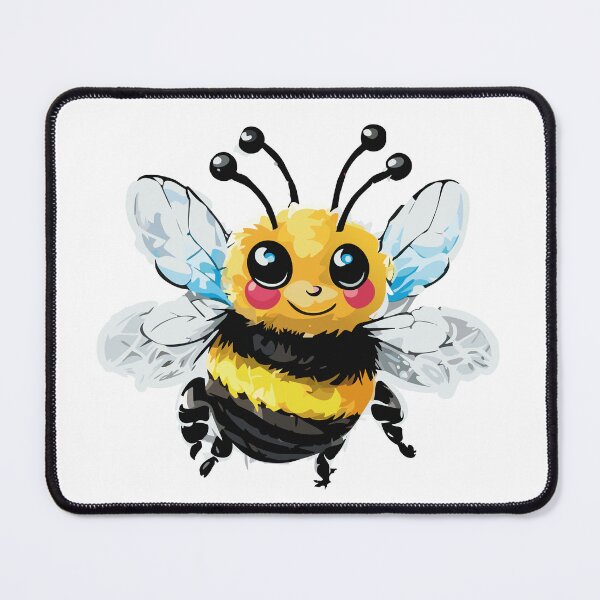 Item preview, Cute little bumble bee cartoon designed and sold by smileykty.