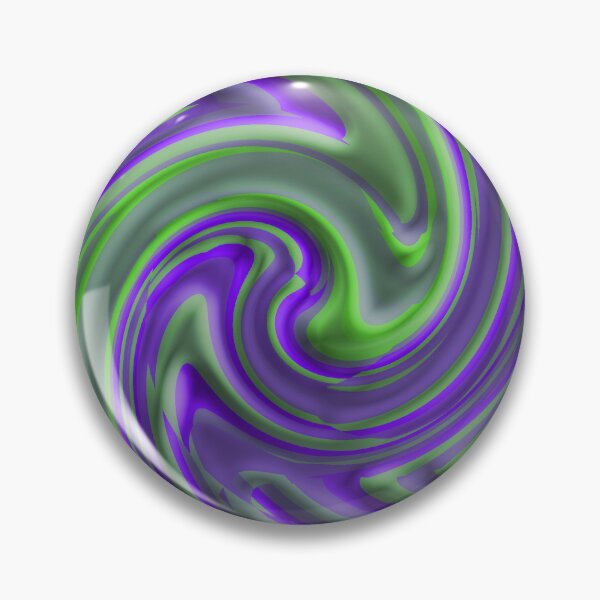 Item preview, 3D Swirled Rubbery Green and Violet Stripe Pattern designed and sold by TheRulerofEarth.