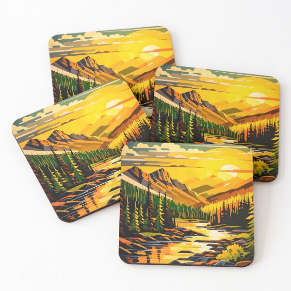 Item preview, A Rendering of the Rugged Canadian Landscapes  designed and sold by AspirationalArt.