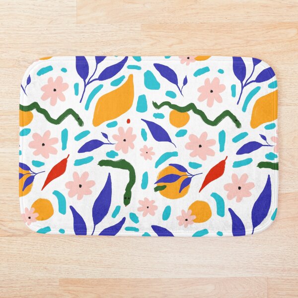 Item preview, Colourful jungle seamless repeating pattern designed and sold by 0ktype.