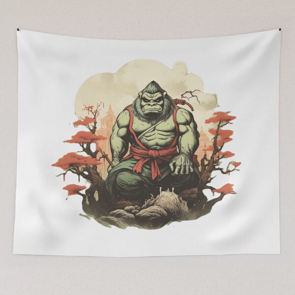 Item preview, Bizarre Benediction: The Eccentric Appearance of the Orc Priest designed and sold by GruumchsGoods.