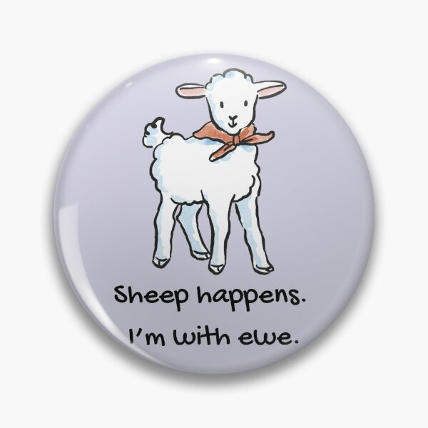 Item preview, Sheep Happens Im With Ewe: Cute Lamb Easter Greeting designed and sold by Rebel-Design.