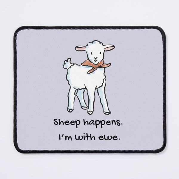 Item preview, Sheep Happens Im With Ewe: Cute Lamb Easter Greeting designed and sold by Rebel-Design.