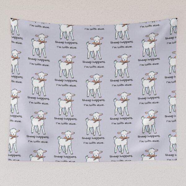 Item preview, Sheep Happens Im With Ewe: Cute Lamb Easter Greeting designed and sold by Rebel-Design.