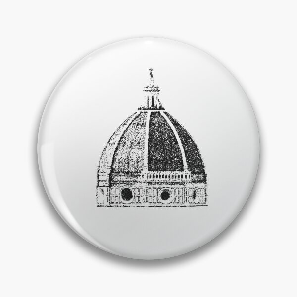 Item preview, Firenze italia duomo stipple designed and sold by InvestingRoad.