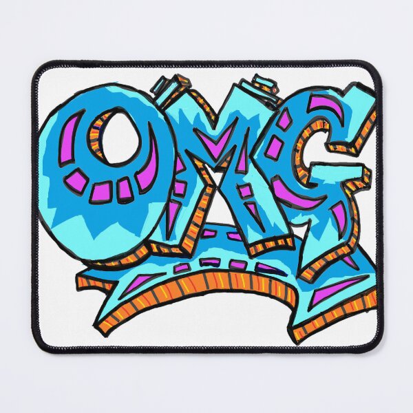 Item preview, Graffiti tag Omg by LowEndGraphics designed and sold by LowEndGraphics.