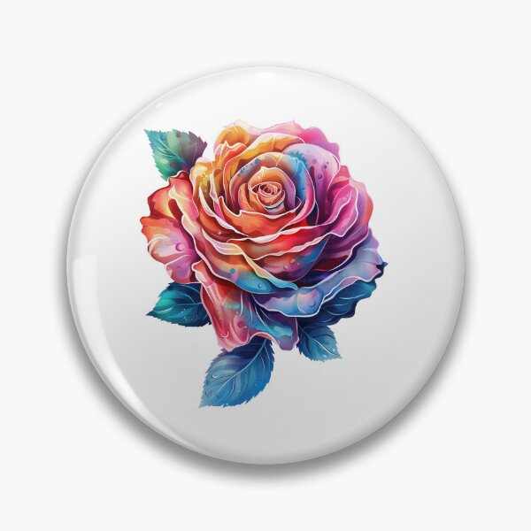 Item preview, Watercolor rose designed and sold by Marie Colençon.