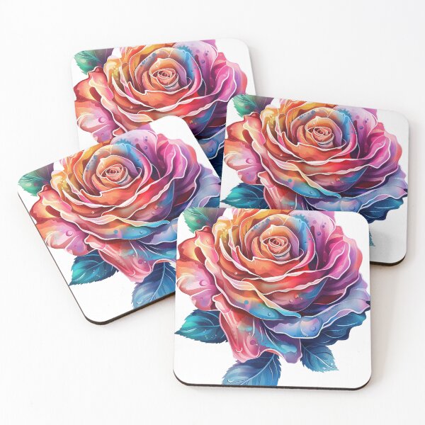 Item preview, Watercolor rose designed and sold by Marie Colençon.