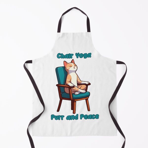 Item preview, Chair Yoga Cat Pose designed and sold by Irbisinthebox.
