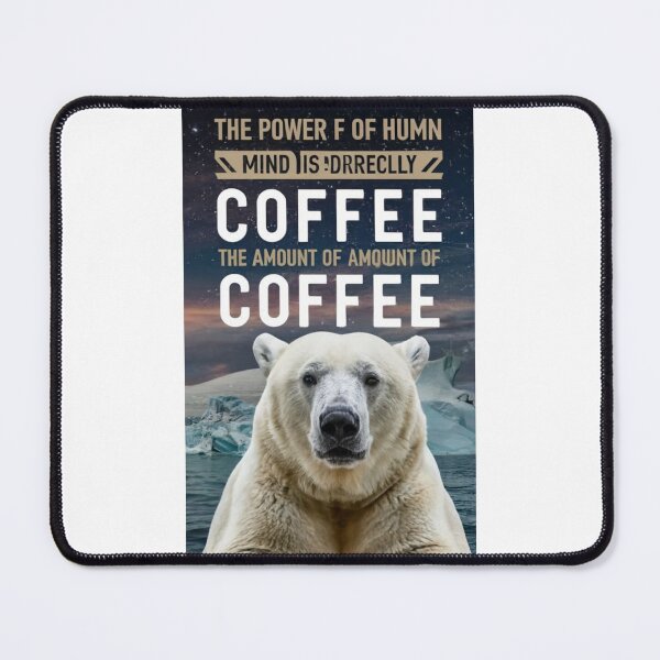 Item preview, Bear and coffee 4 designed and sold by Aleks894.