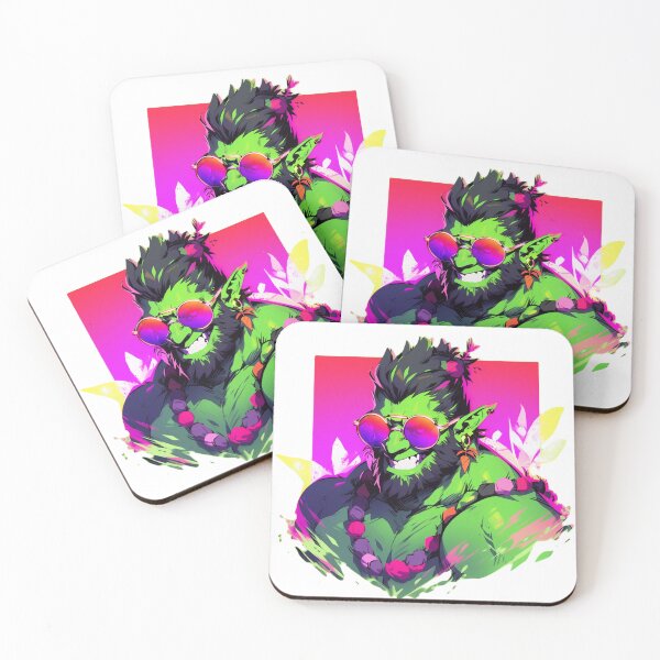 Item preview, Flower Power: The Smiling Orc's Natural Charm designed and sold by GruumchsGoods.