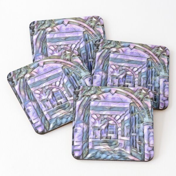 Item preview, Twilight in the Courtyard designed and sold by RiverDeeDesigns.