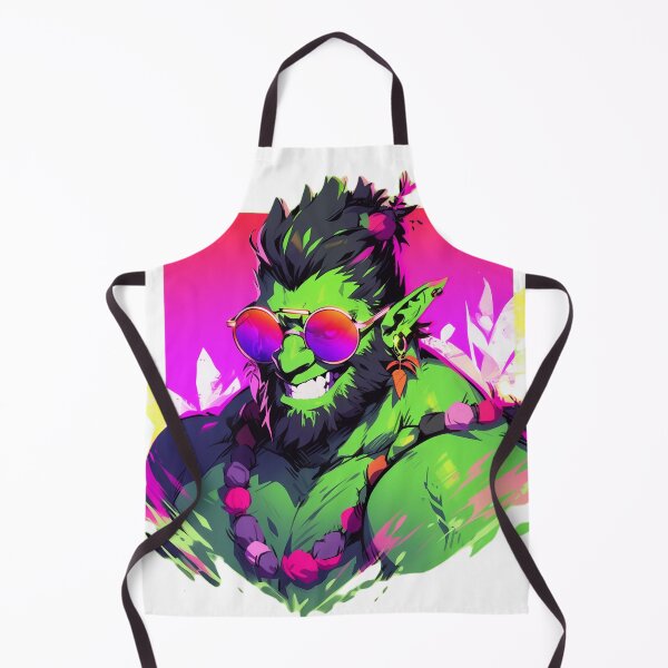 Item preview, Flower Power: The Smiling Orc's Natural Charm designed and sold by GruumchsGoods.