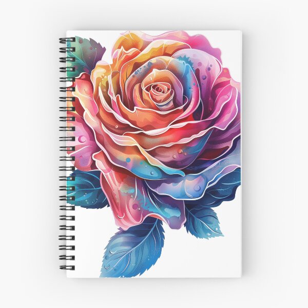 Item preview, Watercolor rose designed and sold by Marie Colençon.