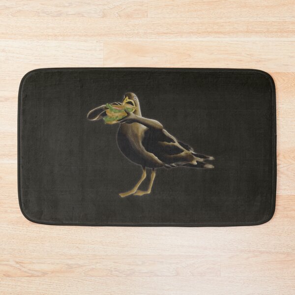 Item preview, Seagull devouring its sandwich designed and sold by Captain Chromatic.