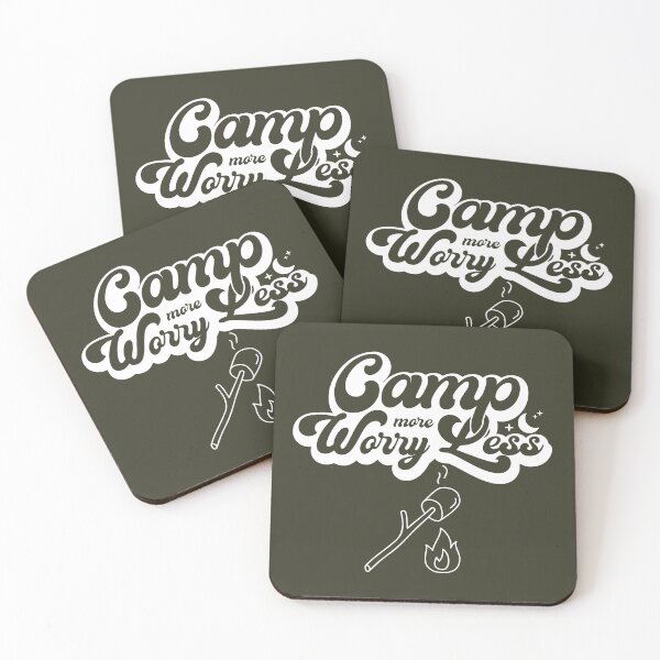 Item preview, Camp more worry less designed and sold by Pathfinderhaven.