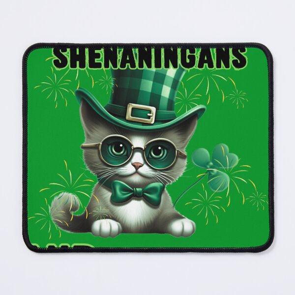 Item preview,  Prone To Shenanigans And Malarkey Funny Cat designed and sold by JackAMM.