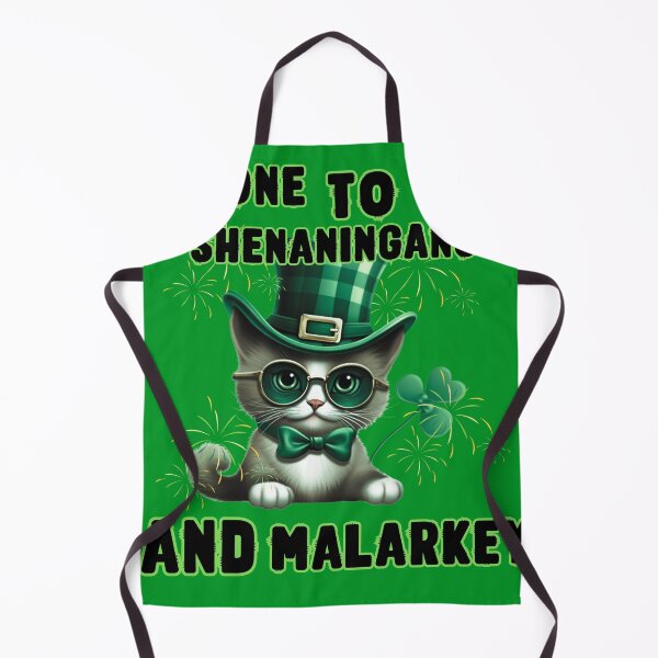 Item preview, Prone To Shenanigans And Malarkey Funny Cat designed and sold by JackAMM.
