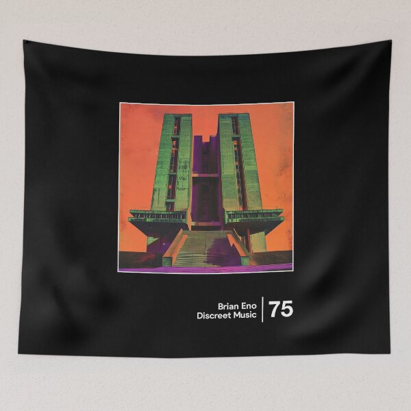 Item preview, Discreet Music - Minimal Style Graphic Artwork  designed and sold by Saudade--.