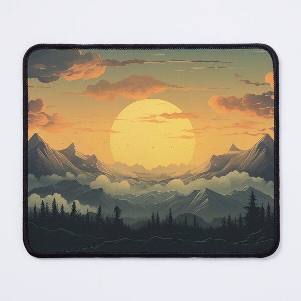 Item preview, Lofi Style Mountain Landscape designed and sold by ericberget.
