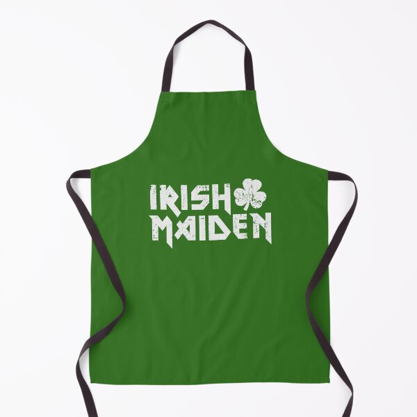Item preview, Irish Maiden paddy day cailín rocker metalhead designed and sold by Daribo.
