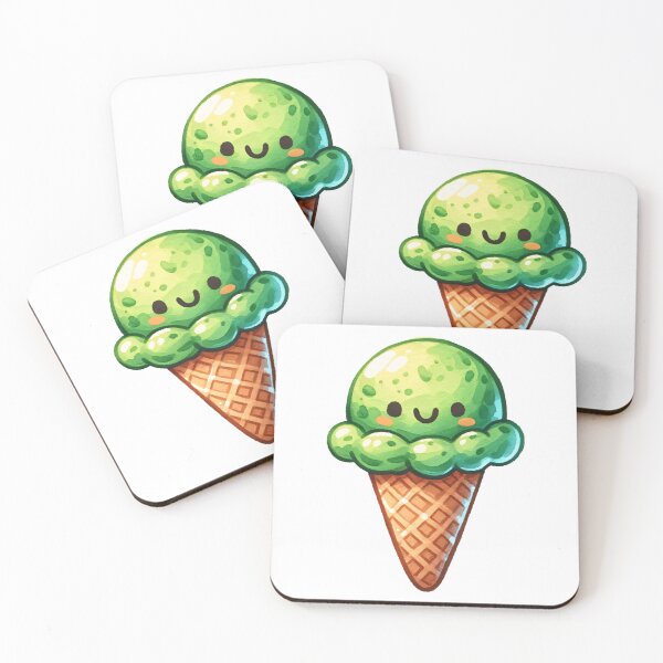Item preview, Cute Pistachio Ice Cream designed and sold by Emitropy.