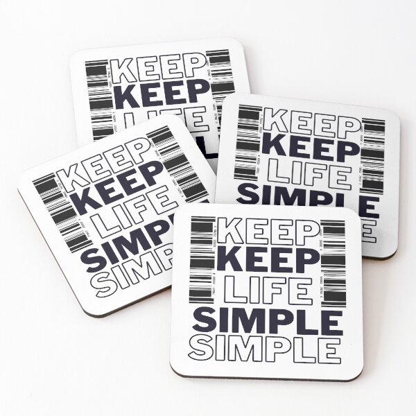 Item preview, Keep Life Simple designed and sold by Zentee-s.