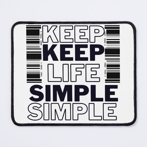 Item preview, Keep Life Simple designed and sold by Zentee-s.