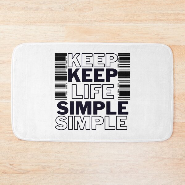 Item preview, Keep Life Simple designed and sold by Zentee-s.