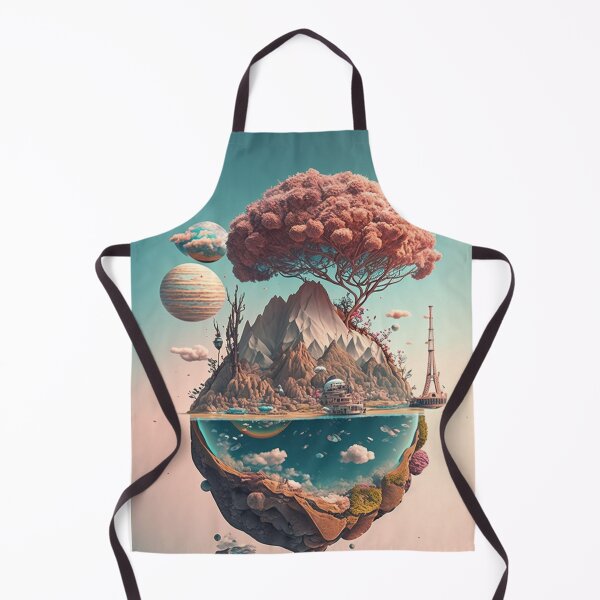 Item preview, Inspired dream sequence featuring floating islands designed and sold by ShopMaxiDesigns.