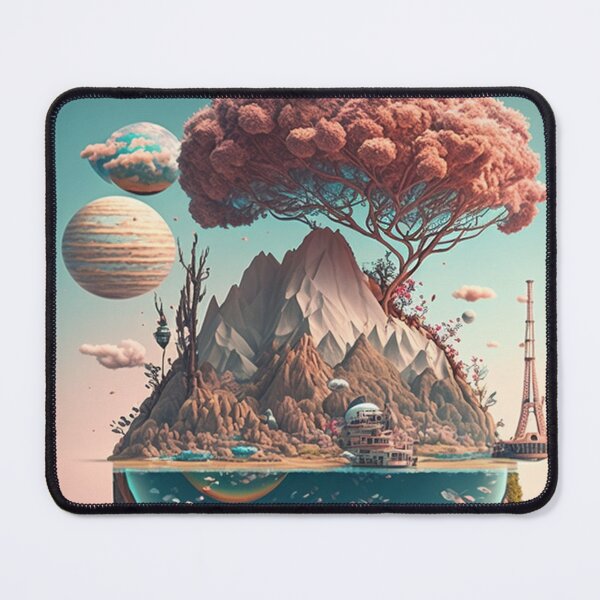 Item preview, Inspired dream sequence featuring floating islands designed and sold by ShopMaxiDesigns.
