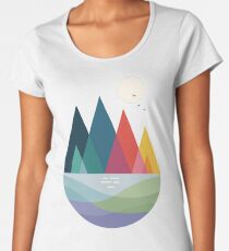 Camiseta premium para mujer Algun lado