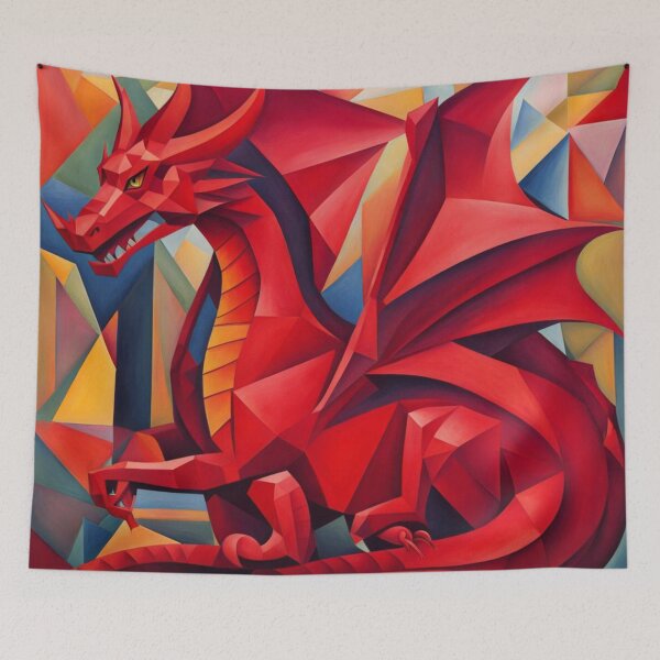 Item preview, The Red Dragon designed and sold by Owl-o-the-wisp.