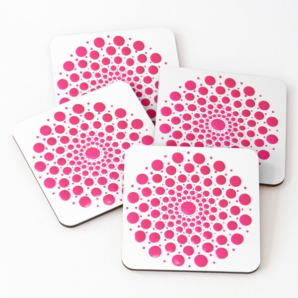 Item preview, Pink Dot Mandala designed and sold by Cardiff Creative.