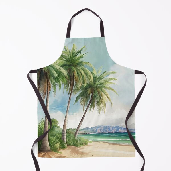 Item preview, Island with palm trees designed and sold by Made-by-Gus.