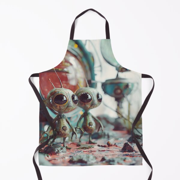 Aperçu de l'œuvre Art extraterrestre rétro modèle 3D créée et vendue par nomiraclehere.